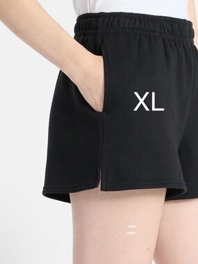 No Boundaries Fleece Shorts, 3" Inseam, Women's XL